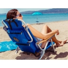 Καρέκλα παραλίας αλουμινίου πτυσσόμενη μπλε ρούα 61x63x78εκ Maui 2621