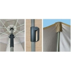 Ομπρέλα θαλάσσης fiberglass γαλάζια 2.00m Solart 1905