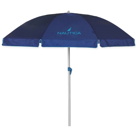 Ομπρέλα θαλάσσης fiberglass μπλε 2.20m Nautica 2210