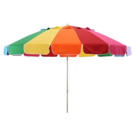 Ομπρέλα θαλάσσης rainbow 2.40m Solart 1530