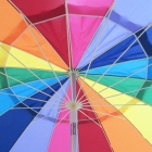 Ομπρέλα θαλάσσης rainbow 2.40m Solart 1530