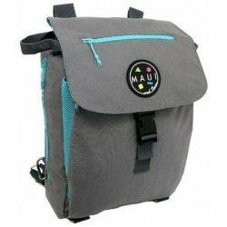 Σακίδιο πλάτης υφασμάτινο γκρι 25Lt 33.5x16.35x45.5εκ Maui 2701