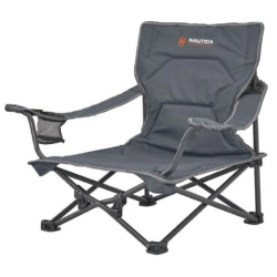 Καρέκλα παραλίας μεταλλική γκρι 86x54x58εκ Nautica 2641