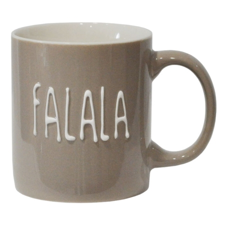 Κούπα πορσελάνης FaLaLa μπεζ 350cc Kostopoulos 30.53009