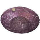 Μπωλ γυάλινο Έλατο ροζ 30x6.5εκ Espiel AD274