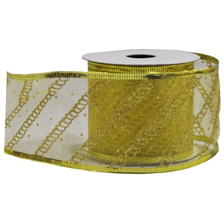 Κορδέλα διακοσμητική χρυσή 4.5m EPAM KO-20-G