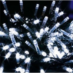 180 λαμπάκια Led σε σειρά με προγράμματα ψυχρό φως 12m TnS XLALED180-GW/31V