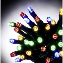 400 λαμπάκια Led σε σειρά με προγράμματα πολύχρωμο φως 23m TnS XLALED400-GM/31V