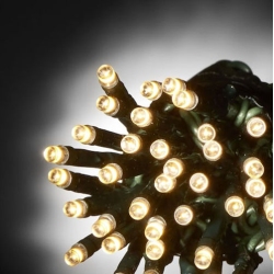 100 λαμπάκια Led σε σειρά επεκτεινόμενα θερμό φως 8m TnS XLALED100W-GWW/31V