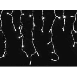144 λαμπάκια Led τύπου βροχή επεκτεινόμενα ψυχρό φως 6m TnS XLALED144ICC/31V