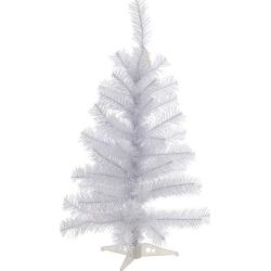 Χριστουγεννιάτικο δέντρο λευκό 60εκ Inart 2-85-593-0011