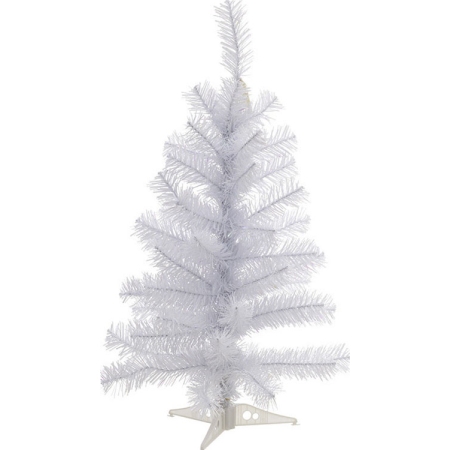 Χριστουγεννιάτικο δέντρο λευκό 60εκ Inart 2-85-593-0011
