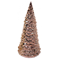 Δέντρο διακοσμητικό κεραμικό ροζ χρυσό 7x16.5εκ Δωρόσημο 15410