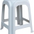 Σκαμπώ πλαστικό 35x35x45εκ λευκό Homeplast Α00069