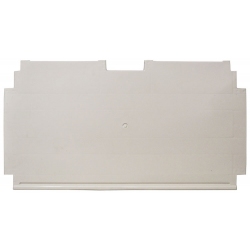 Ράφι πλαστικό για δίφυλλη ντουλάπα μπεζ 71.5x39x3.5εκ Homeplast Α00686