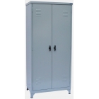 Ντουλάπα μεταλλική γαλβανιζέ με χώρισμα γκρι 90x45x195εκ 8198006