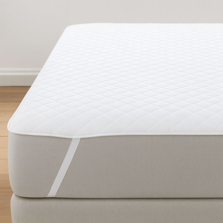 Επίστρωμα καπιτονέ αδιάβροχο διπλό 160x200εκ Ankor 851096