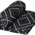 Κουβέρτα fleece διπλή μαύρο-λευκό 190x220εκ Sidirela E-3328