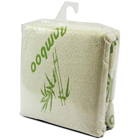 Κάλυμμα προστασίας στρώματος αδιάβροχο μπαμπού 160x200+30εκ Sidirela E-3443