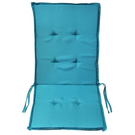 Μαξιλάρι καρέκλας υφασμάτινο Linter βεραμάν 45x98εκ Sidirela E-3466