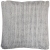 Μαξιλάρι υφασμάτινο Ριγέ γκρι 40x40εκ Inart 3-40-554-0062