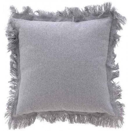 Μαξιλάρι υφασμάτινο γκρι 40εκ Click 6-40-807-0014