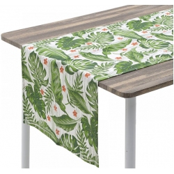 Τραβέρσα υφασμάτινη Φύλλα 180x40εκ Click 6-40-121-0042