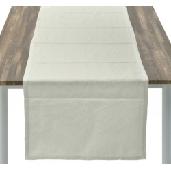 Τραβέρσα υφασμάτινη εκρού 140x40εκ Click 6-40-879-0024