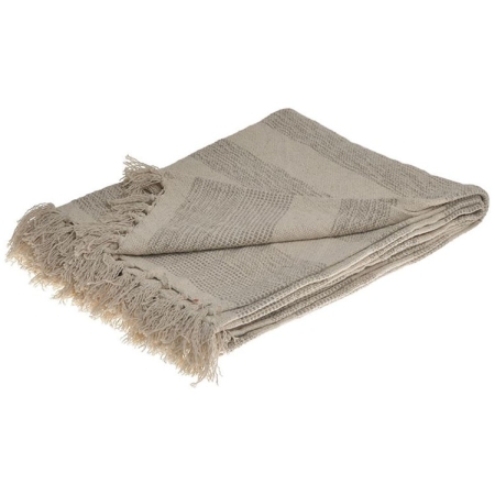 Ριχτάρι υφασμάτινο μπεζ 230x170εκ Click 6-40-803-0049