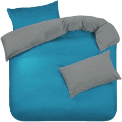 Πάπλωμα υπέρδιπλο διπλής όψεως γαλάζιο-γκρι 220x240εκ Fratoni 010870301008